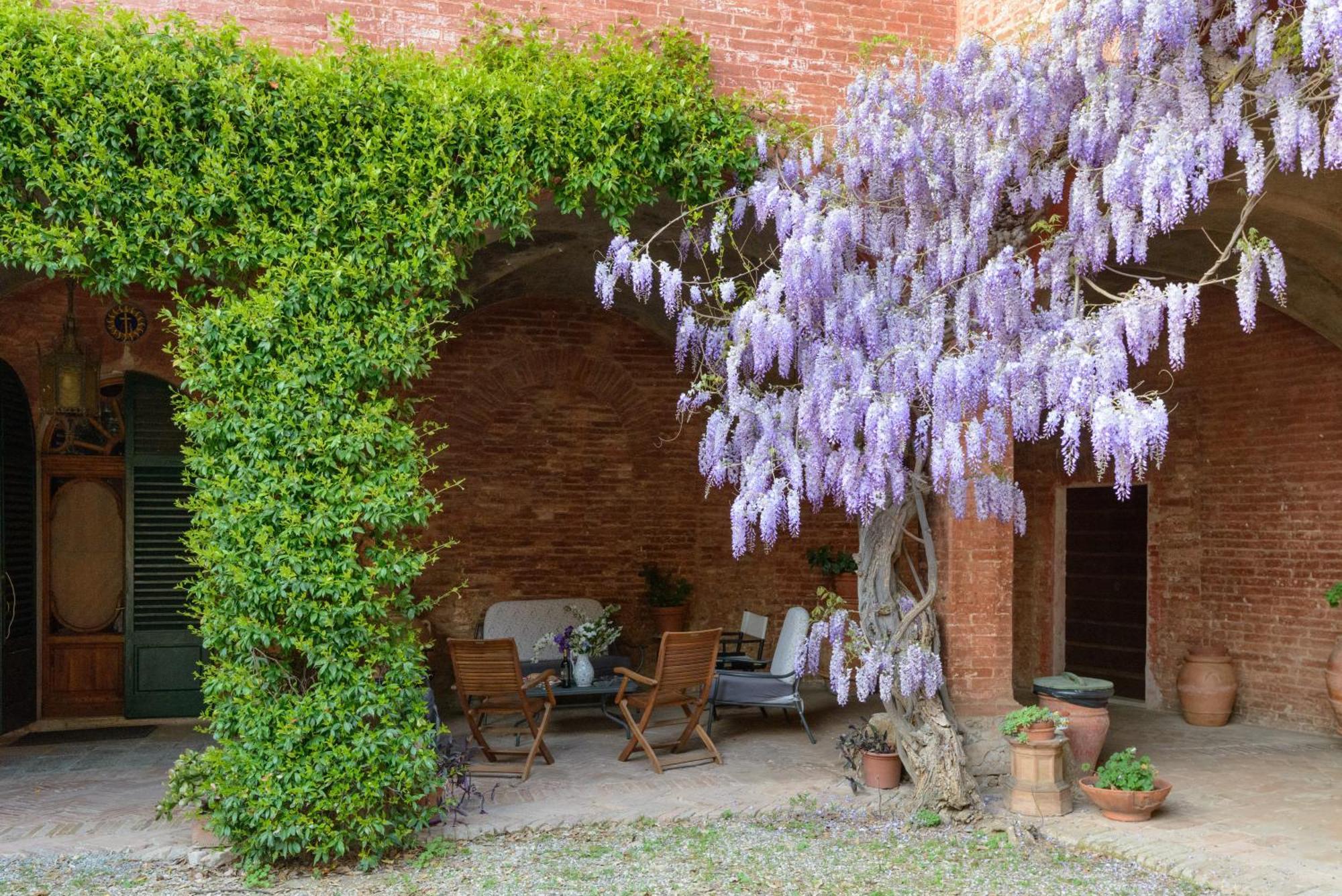 Al Glicine Di Sant'Abondio Villa Siena Eksteriør bilde