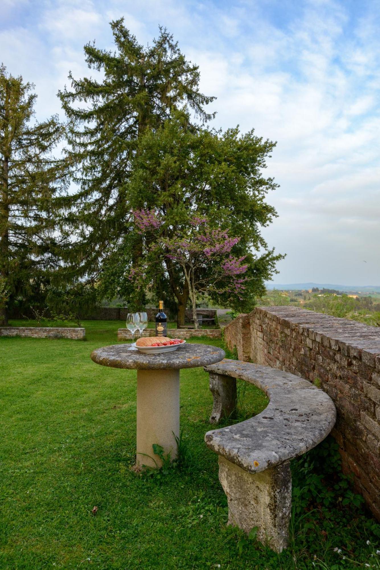 Al Glicine Di Sant'Abondio Villa Siena Eksteriør bilde