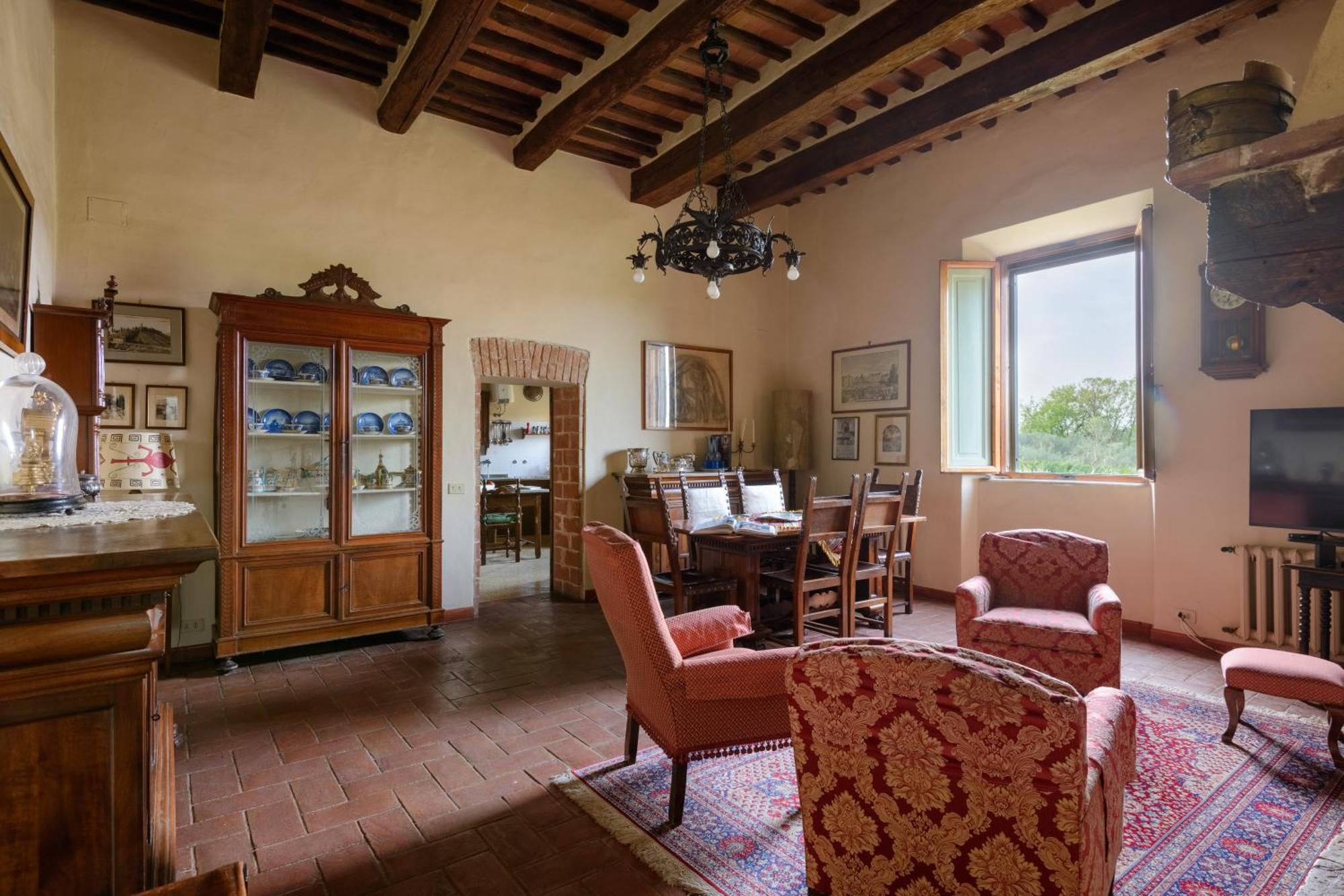 Al Glicine Di Sant'Abondio Villa Siena Eksteriør bilde