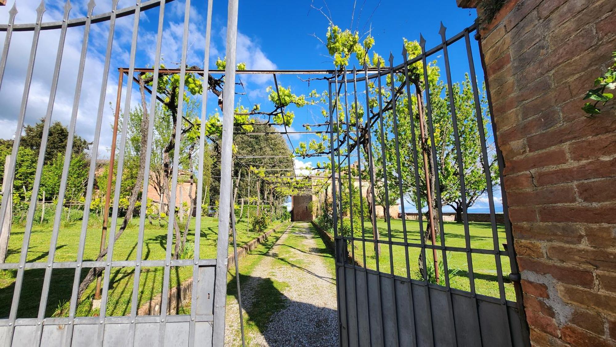Al Glicine Di Sant'Abondio Villa Siena Eksteriør bilde